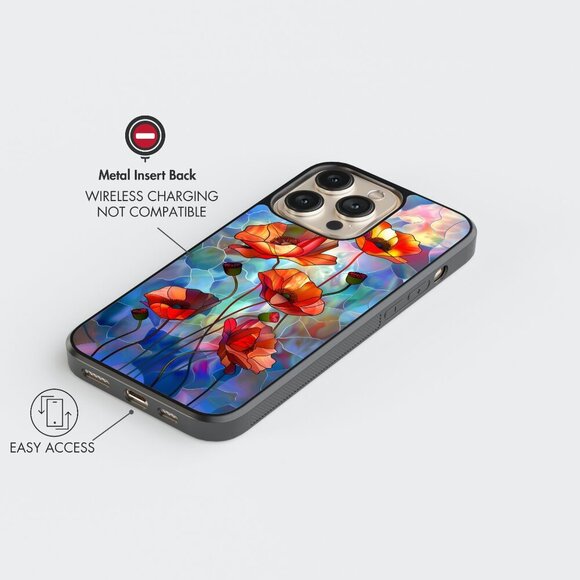 Floral Phone Cover – iPhone 16, 15 Pro, 14, Galaxy S25, S24, S24 Ultra, Pixel 9 - Picture 8 of 9